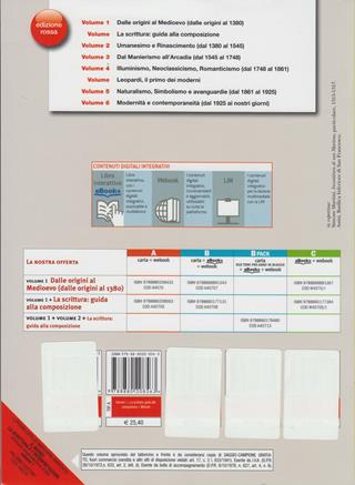 Il nuovo. La scrittura e l'interpretazione. Ediz. rossa. Con espansione online. Vol. 1: Dalle origini al 1380. - Romano Luperini, Pietro Cataldi, Lidia Marchiani - Libro Palumbo 2011 | Libraccio.it