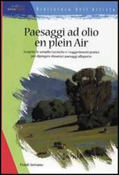 Paesaggio ad olio en plein air