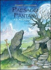 Paesaggi fantasy ad acquarello