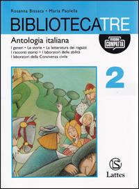 Bibliotecatre. Con quaderno scrittura-Autovalutazione e orientamento. Ediz. compatta. Con CD-ROM. Con espansione online. Vol. 2 - Rosanna Bissaca, Maria Paolella - Libro Lattes 2007 | Libraccio.it