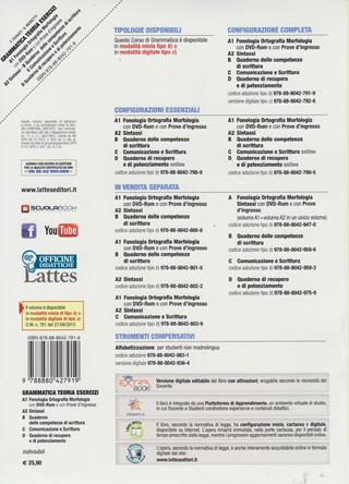 Grammatica teoria esercizi. Vol. A1-A2-B-C-D. ROM. Con DVD. Con e-book. Con espansione online - F. Donati, S. Moretti - Libro Lattes 2014 | Libraccio.it