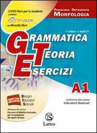 GRAMMATICA TEORIA ESERCIZI VOL.A1 (CON PROVE INGR.)+A2+B+C+D - DONATI F, MORETTI S | Libraccio.it