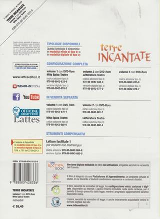 Terre incantante. Per le Scuole superiori ROM. Con DVD. Vol. 1: Mito, epica, teatro. - E. Lavazza, Rosanna Bissaca, Maria Paolella - Libro Lattes 2014 | Libraccio.it