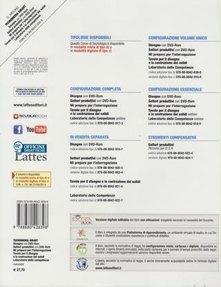 Tecnomedia smart. Disegno-Settore produttivi-Mi preparo-Tavole-Laboratorio competenze. Con DVD. Con e-book. Con espansione online - Gianni Arduino - Libro Lattes 2014 | Libraccio.it