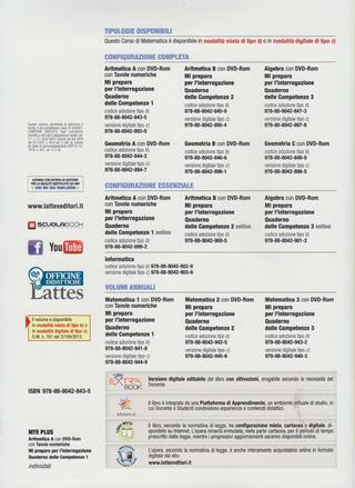 Matematica teoria esercizi. Plus. Con DVD. Vol. 1: Aritmetica-Tavole numeriche-Mi preparo per intterogazione-Quaderno competenze - G. Bonola, I. Forno - Libro Lattes 2014 | Libraccio.it