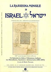 La rassegna mensile di Israel (2010). Vol. 76