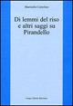 Di lemmi del riso e altri saggi su Pirandello