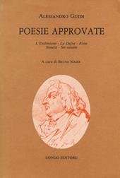 Poesie approvate: L'Endimione-La Dafne-Rime-Sonetti-Sei omelie