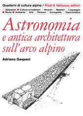 Astronomia e antica architettura sull'arco alpino