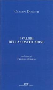 I valori della Costituzione