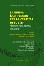 La Bibbia è un tesoro per la cultura di tutti?