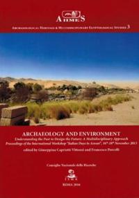 Archeology and environment. Understanding the past to design the future. A multidisciplinary approach proceedings of the international workshop «Italian days in Aswan» (15-18 November 2013)  - Libro CNR Edizioni 2016 | Libraccio.it