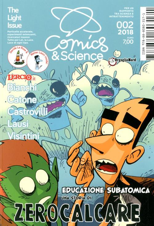 Educazione subatomica - Zerocalcare - Libro CNR Edizioni 2018, Comics &  Science