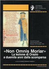 Non omnis moriar. La lezione di Orazio a duemila anni dalla scomparsa