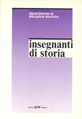 Insegnanti di storia tra istituzioni e soggettività