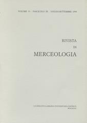 Rivista di merceologia (1994). Vol. 3