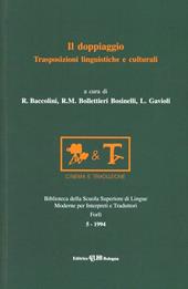 Il doppiaggio. Trasposizioni linguistiche e culturali