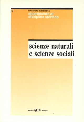 Rapporti tra scienze naturali e sociali nel panorama epistemologico contemporaneo  - Libro CLUEB 1995, Quaderni di discipline storiche | Libraccio.it