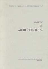 Rivista di merceologia (1994). Vol. 4