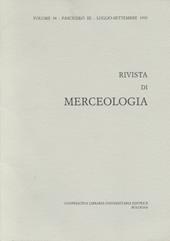Rivista di merceologia (1995). Vol. 3