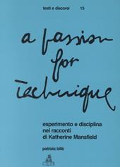 Passion for technique. Esperimento e disciplina nei racconti di Katherine Mansfield (A)