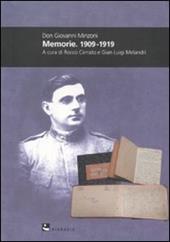 Don Giovanni Minzoni. Memorie. 1909-1919