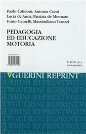 Pedagogia ed educazione motoria