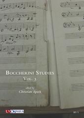 Boccherini studies. Vol. 5