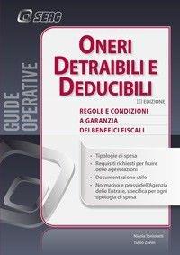 Oneri detraibili e deducibili  - Libro Seac 2013 | Libraccio.it