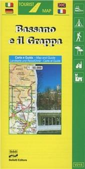 Bassano. Il Grappa 1:50.000. Con guida turistica