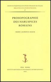 Prosopographie des haruspices romains