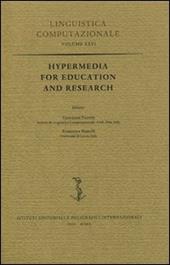Hypermedia for education and research