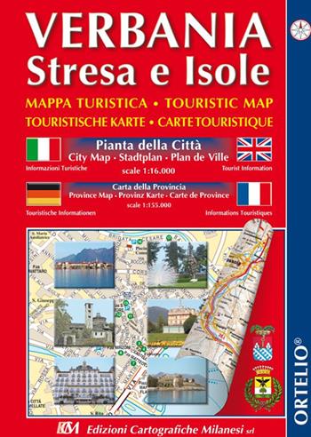 Verbania, Stresa e isole. Ediz. multilingue  - Libro Edizioni Cart. Milanesi 1900 | Libraccio.it