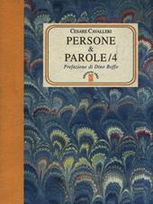 Persone e parole. Vol. 4