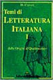 Temi di letteratura italiana. Vol. 1 - Marcello Craveri - Libro Il Girasole 1997 | Libraccio.it