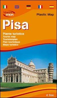 Pisa. Pianta turistica 1:4.000  - Libro Iter Edizioni 2015, Plastic map | Libraccio.it