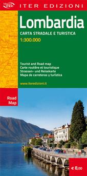 Lombardia. Carte stradale e turistica 1:300.000. Ediz. multilingue