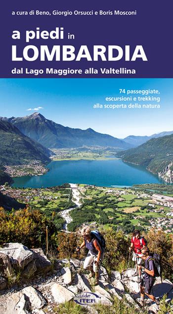 A piedi in Lombardia. Dal Lago Maggiore alla Valtellina. 74 passeggiate, escursioni e trekking alla scoperta della natura  - Libro Iter Edizioni 2018, A piedi in Italia | Libraccio.it