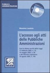 L' accesso agli atti delle pubbliche amministrazioni