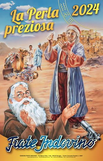 Calendario Frate Indovino 2024. La perla preziosa - Daniele Giglio - Libro Frate Indovino 2023 | Libraccio.it
