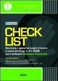 Check list. Sicurezza e igiene nei luoghi di lavoro. CD-ROM  - Libro Grafill 2010, Software | Libraccio.it