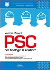 PSC per tipologie di cantiere. Con Contenuto digitale per download e accesso on line