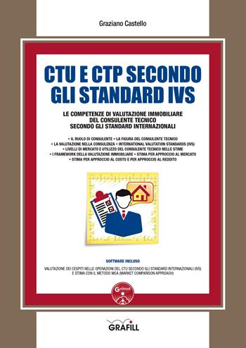 CTU e CTP secondo gli Standard IVS. Le competenze di valutazione immobiliare del consulente tecnico secondo gli standard internazionali. Con software - Graziano Castello - Libro Grafill 2017 | Libraccio.it