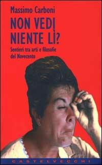 Non vedi niente lì? Sentieri tra arti e filosofie del Novecento - Massimo Carboni - Libro Castelvecchi 2003, Contatti | Libraccio.it