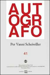A Vanni Scheiwiller: una sirena nell'editoria italiana