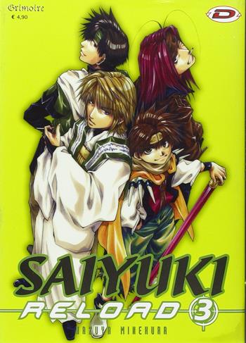 Saiyuki reload. Vol. 3 - Kazuya Minekura - Libro Dynit Manga 2010 | Libraccio.it