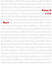 Prima di Burri e con Burri. Catalogo della mostra (Città di Castello, 13 marzo-12 giugno 2005)