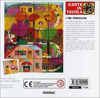I tre porcellini. Ediz. illustrata - Nicoletta Codignola - Libro Fatatrac 2011, Carte in tavola | Libraccio.it