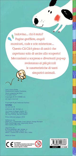 Indovina chi è? - Anton Poitier - Libro Fatatrac 2014, Cù Cù 3-5 | Libraccio.it