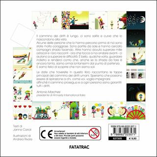 Il cammino dei diritti - Janna Carioli, Andrea Rivola - Libro Fatatrac 2014, Carte in tavola | Libraccio.it
